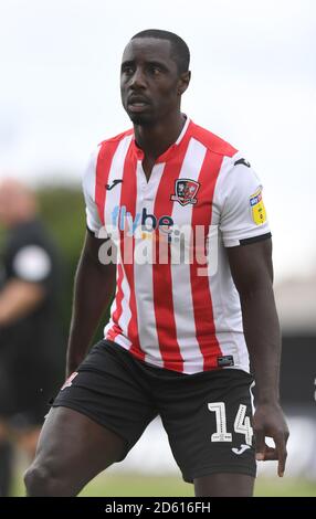 Jonathan Forte von Exeter City Stockfoto