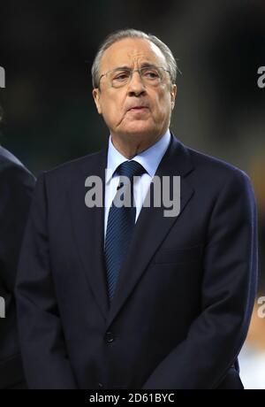 Real Madrid Präsident Florentino Perez Stockfoto