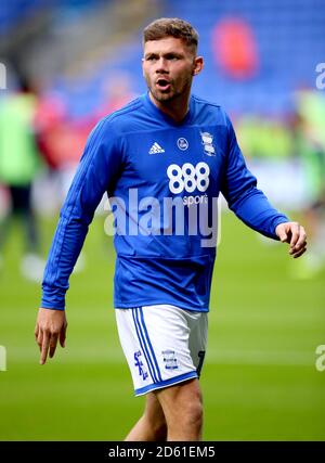 Harlee Dean von Birmingham City während des Vormatches Zum Spiel im University of Bolton Stadium Stockfoto