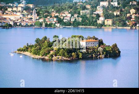 Isola madre der Borromäischen Inseln am Lago Maggiore in Italien. Stockfoto