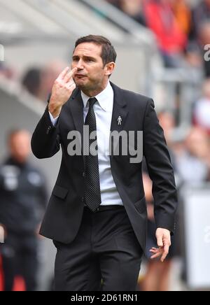 Frank Lampard, Manager von Derby County Stockfoto