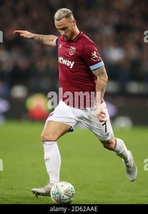 West Ham United Marko Arnautovic Stockfoto