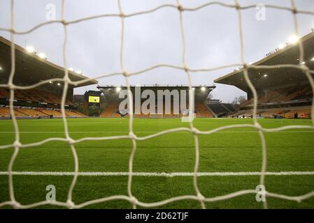 Ein allgemeiner Blick in Molineux Stadium vor dem Spiel dazwischen Wolverhampton Wanderers' und AFC Bournemouth Stockfoto
