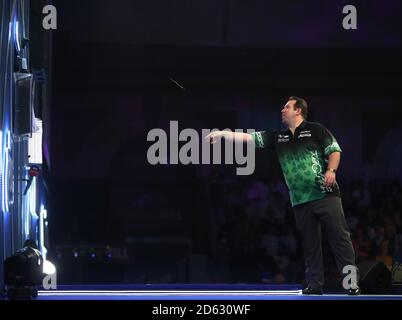 Brendan Dolan während der William Hill World Darts Championship Stockfoto