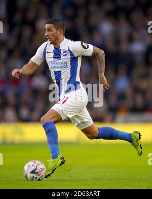 Brighton & Hove Albion Anthony Knockaert Stockfoto