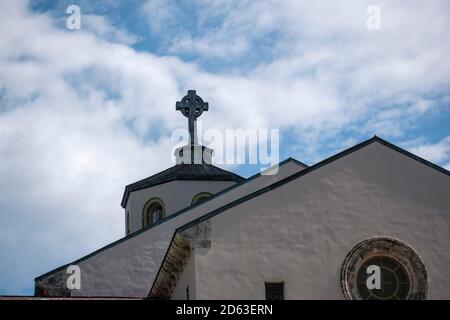 Alte Kirche in einer neuen Stadt von miami Stockfoto