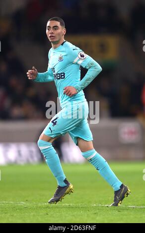 Newcastle United Miguel Almiron Stockfoto