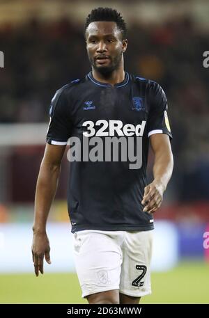 John Obi Mikel von Middlesbrough Stockfoto