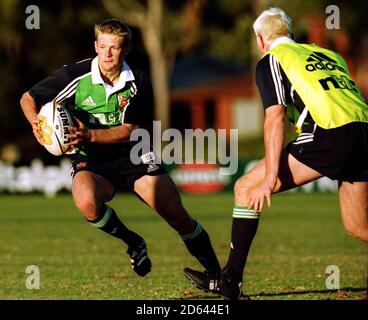 British Lions' Iain Balshaw Training im Palmyra Rugby Club Stockfoto