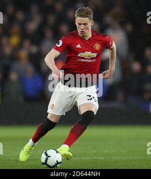 Scott McTominay von Manchester United in Aktion Stockfoto