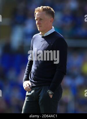 Birmingham City Manager Garry Monk an der Touchline Stockfoto