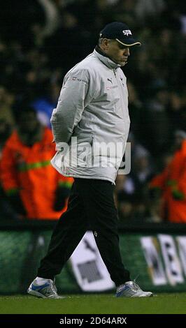 Martin Jol, Manager von Tottenham Hotspur Stockfoto