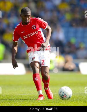 Die Anfernee Dijksteel von Charlton Athletic Stockfoto