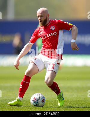 Jonathan Williams von Charton Athletic Stockfoto