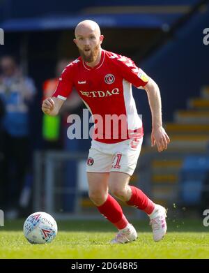 Jonathan Williams von Charton Athletic Stockfoto