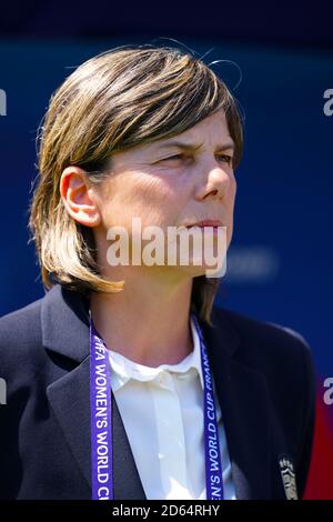 Italiens Cheftrainerin Milena Bertolini Stockfoto