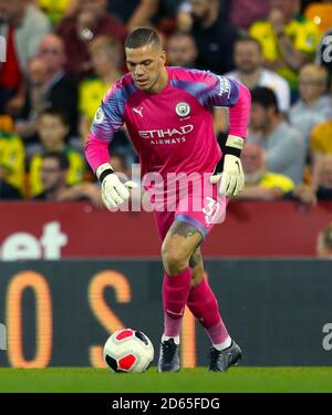 Manchester City Torwart Ederson Stockfoto