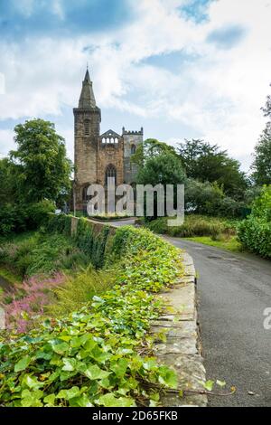 Die historische Abtei Kirche Dunfermline Schottland Stockfoto