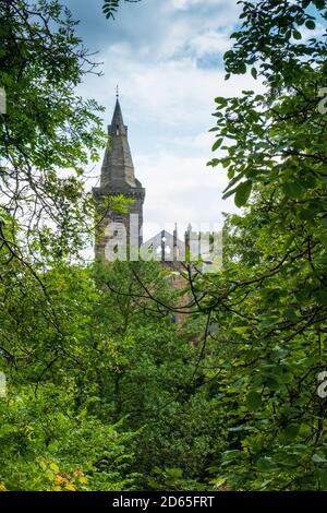 Die historische Abtei Kirche Dunfermline Schottland Stockfoto