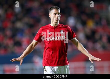 Filip Benkovic von Bristol City Stockfoto