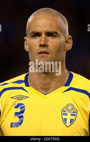 Olof Mellberg, Schweden Stockfoto