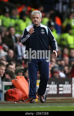 Kevin Keegan, Manager bei Newcastle United Stockfoto