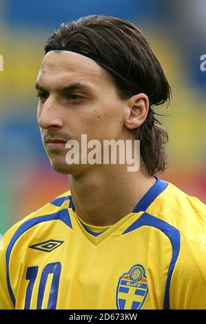 Zlatan Ibrahimovic, Schweden Stockfoto