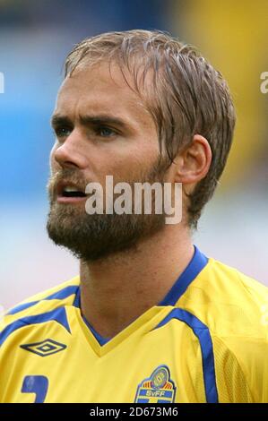 Olof Mellberg, Schweden Stockfoto