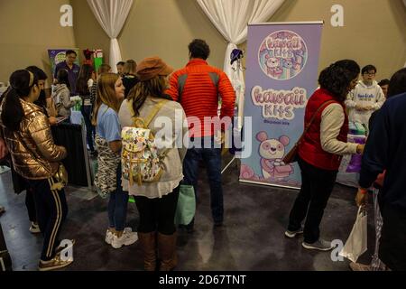 Anaheim, Kalifornien, USA. Dezember 2019. Beachside Slimers ist eine  Anaheim Slime Convention, wo Kinder sich treffen,
