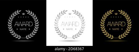 Award-Icon-set Stock Vektor
