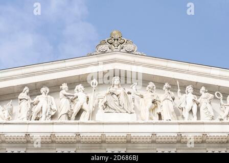 Walhalla oder Walhalla Tempel bei Donaustauf in Bayern. Es ist ein Denkmal, das an angesehene Persönlichkeiten deutschsprachiger Herkunft erinnert. König Ludwig t Stockfoto