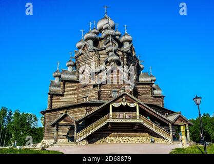 Pokrowskaja Kirche in Sankt-Petersburg, Russland. Stockfoto