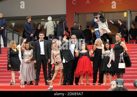 17. Mai 2019 - Cannes Gast während der Filmfestspiele von Cannes 2019. Stockfoto