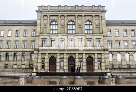 ETH Zürich (Eidgenössische Technische Hochschule Zürich). Schweiz. Stockfoto