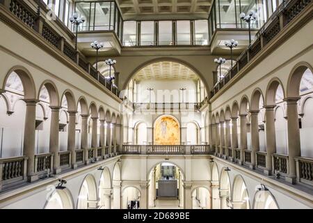 Landesinnern der ETH Zürich (Eidgenössische Technische Hochschule Zürich). Schweiz Stockfoto