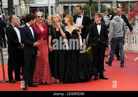 17. Mai 2019 - Cannes Little Joe roter Teppich während der Filmfestspiele von Cannes 2019. Stockfoto