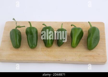 pimientos del padron Stockfoto