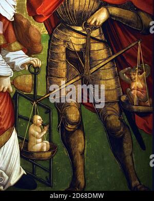 Der Erzengel Michael und der hl. Laurentius 1530 Hans Schäufelein 1480-1540 Deutschland Stockfoto