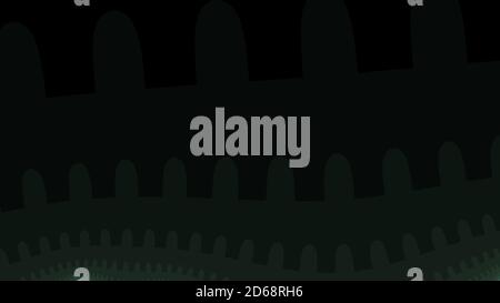 Farbiger Hintergrund der Halloween-Nacht-Szene. Stockfoto