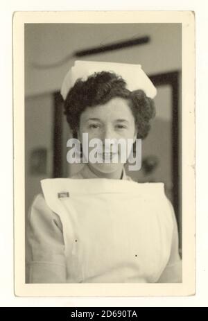 1950s Postkarte Theater Krankenschwester, 1950s U.K Stockfoto