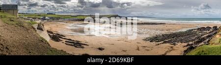 Crooklets Strand von Bude in North Cornwall, England, UK Stockfoto