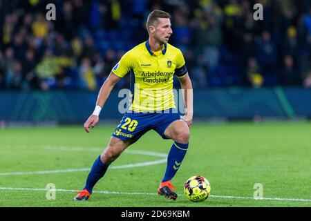 Brondby, Dänemark. September 2019. Kamil Wilczek (20) von Broendby, WENN er während des 3F Superliga-Spiels zwischen Broendby IF und FC Nordsjaelland im Brondby Stadium gesehen wurde. (Foto: Gonzales Photo - Thomas Rasmussen). Stockfoto