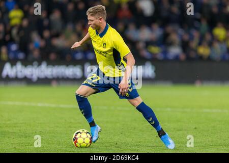 Brondby, Dänemark. September 2019. Simon Hedlund (27) von Broendby, WENN er während des 3F Superliga-Spiels zwischen Broendby IF und FC Nordsjaelland im Brondby Stadium gesehen wird. (Foto: Gonzales Photo - Thomas Rasmussen). Stockfoto