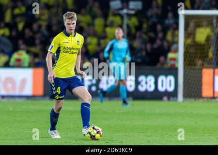 Brondby, Dänemark. September 2019. Sigurd hat Broendby IM 3F Superliga-Spiel zwischen Broendby IF und FC Nordsjaelland im Brondby Stadium mit 4 von sich GEBRACHT. (Foto: Gonzales Photo - Thomas Rasmussen). Stockfoto