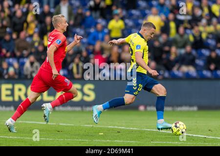 Brondby, Dänemark. September 2019. Josip Radosevic (22) von Broendby, WENN er während des 3F Superliga-Spiels zwischen Broendby IF und FC Nordsjaelland im Brondby Stadium gesehen wurde. (Foto: Gonzales Photo - Thomas Rasmussen). Stockfoto