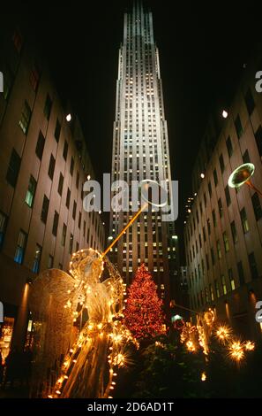 Das Rockefeller Center, Manhattan, New York, USA Stockfoto