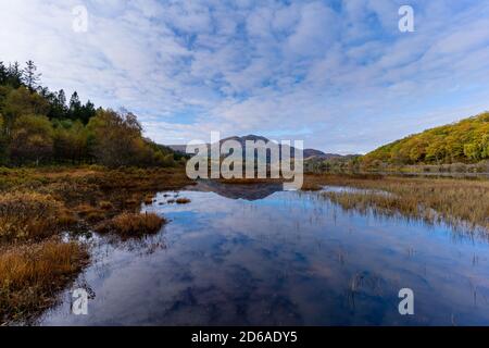 Loch Achray, The Trossachs, Schottland Stockfoto