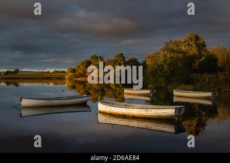 Loch Rusky Sunrise Stockfoto