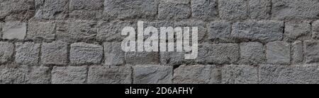 Alte graue Steinwand Textur Hintergrund. Stockfoto