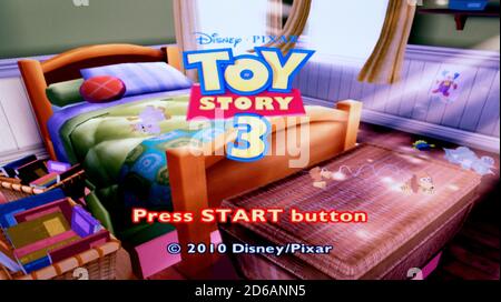 Toy Story 3 – Sony PlayStation 2 PS2 – Editorial Nur verwenden Stockfoto